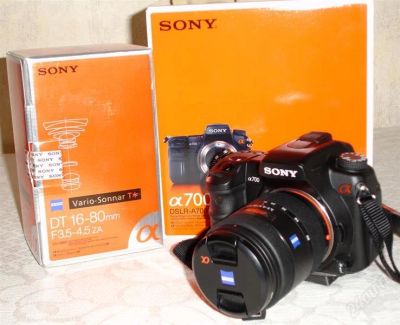 Лот: 984838. Фото: 1. Sony Alpha DSLR-A700+Объектив... Цифровые зеркальные