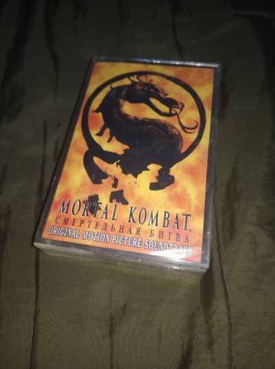 Лот: 18840136. Фото: 1. Кассета Mortal kombat смертельная... Аудиозаписи