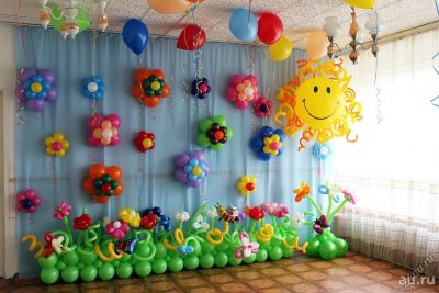 Лот: 9392418. Фото: 1. Оформление выпускного в детском... Воздушные шары