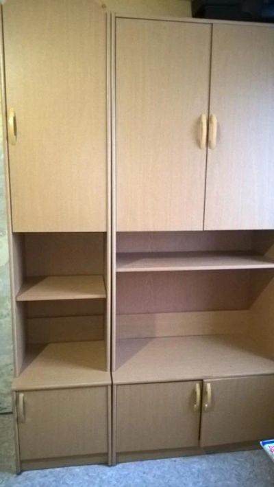 Лот: 11054177. Фото: 1. Продам стеллаж + пенал. Полки, стеллажи, этажерки