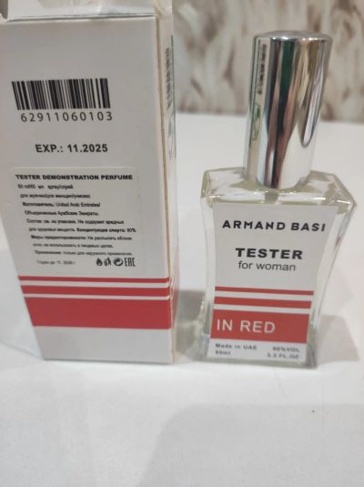 Лот: 24848820. Фото: 1. Armand basi 60 ml in red . Женские. Женская парфюмерия