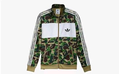 Лот: 13755032. Фото: 1. Олимпийка adidas bape. Легкие куртки, толстовки