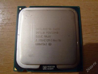 Лот: 2814442. Фото: 1. Процессор INTEL Pentium dual core... Процессоры