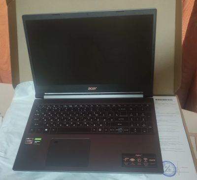 Лот: 17464688. Фото: 1. Ноутбук ACER Aspire 7, 15.6",Ryzen... Ноутбуки