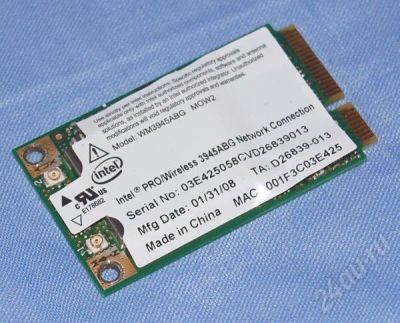 Лот: 620777. Фото: 1. Intel Mini PCI-E Модуль Wi-Fi... WiFi, Bluetooth адаптеры