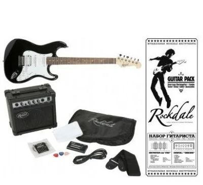 Лот: 5644738. Фото: 1. Набор электрогитара Rockdale Pack... Гитары