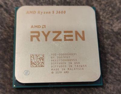 Лот: 24593774. Фото: 1. Процессор Ryzen 5 3600. Процессоры
