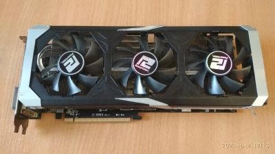 Лот: 17841031. Фото: 1. Видеокарта Radeon R9 390 8Gb PowerColor. Видеокарты
