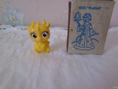 Лот: 13205095. Фото: 1. Дракончик жёлтенький. Игрушки