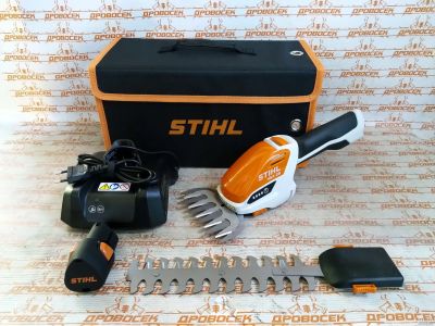 Лот: 18014941. Фото: 1. Аккумуляторные ножницы STIHL HSA... Остальная садовая техника