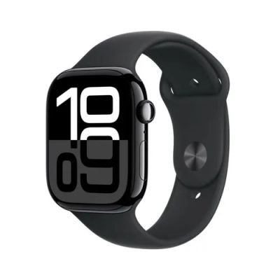 Лот: 25042411. Фото: 1. Apple Watch 10 46mm Jet Black... Смарт-часы, фитнес-браслеты, аксессуары