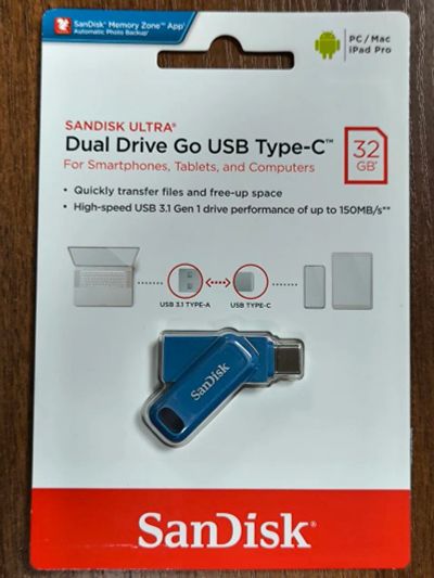 Лот: 25810333. Фото: 1. Флешка USB 32 ГБ SanDisk Ultra... USB-флеш карты