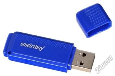 Лот: 5813392. Фото: 1. USB 16Gb Smart Buy Dock Blue синяя. USB-флеш карты