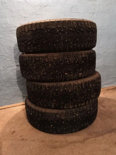 Лот: 18176494. Фото: 1. Шины зимние Nokian Nordman 7 SUV... Шины
