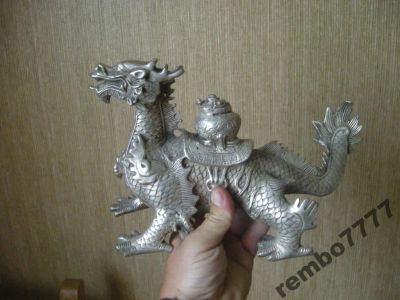 Лот: 5821954. Фото: 1. дракон.бронза.30см.камбоджа.фен-шуй... Скульптуры