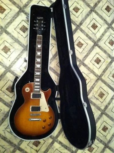 Лот: 2587005. Фото: 1. epiphone les paul standart+emg... Гитары