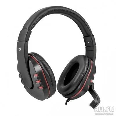 Лот: 14290477. Фото: 1. Гарнитура Defender G-160 черная... Наушники, гарнитуры
