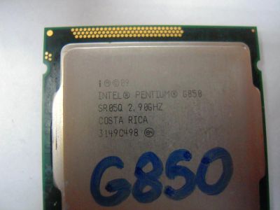 Лот: 8374465. Фото: 1. CPU процессор Intel Pentium G850... Процессоры