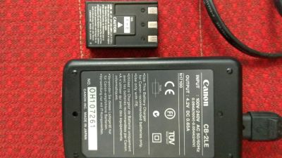 Лот: 11298991. Фото: 1. Аккумулятор Canon nb 1l made in... Аккумуляторы, зарядные