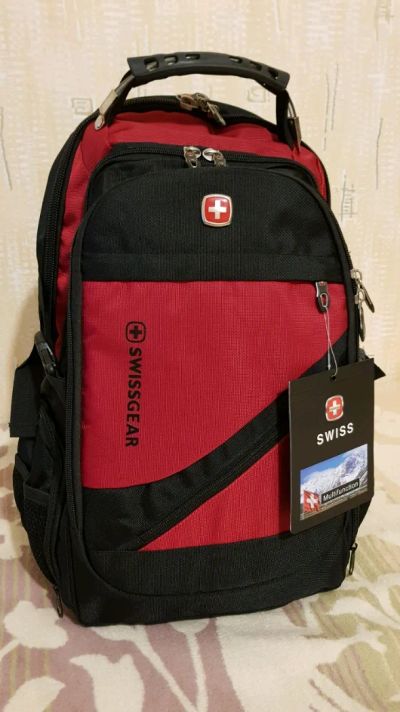 Лот: 11495646. Фото: 1. Рюкзак Swissgear красный. Рюкзаки