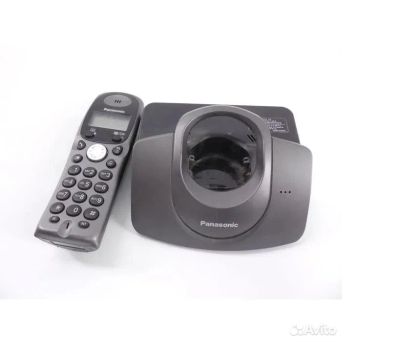 Лот: 19938401. Фото: 1. Беспроводной телефон Panasonic... DECT и радиотелефоны