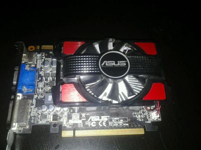 Лот: 8126168. Фото: 1. Видеокарта Asus Nvidia GeForce... Видеокарты