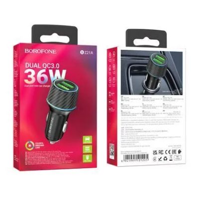 Лот: 22143361. Фото: 1. АЗУ BOROFONE BZ-21A USB dual port... Зарядные устройства, блоки питания, адаптеры сетевые для смартфонов