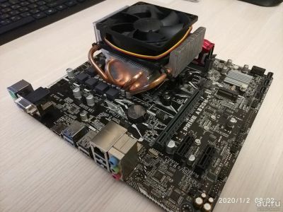 Лот: 15313022. Фото: 1. Ryzen 5 1500X+Asus Prime A320M-K... Компьютеры в сборе