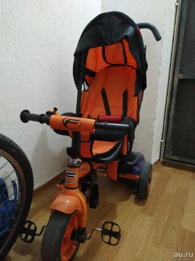 Лот: 13565170. Фото: 1. Велосипед с ручкой Family Trike. Красноярск