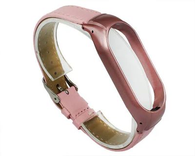 Лот: 20886341. Фото: 1. Ремешок Xiaomi Mi Band 7 leather... Смарт-часы, фитнес-браслеты, аксессуары