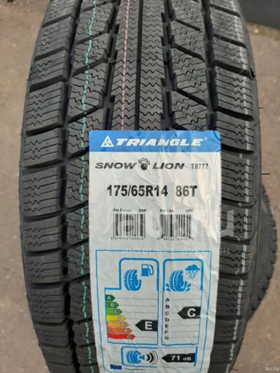 Лот: 23699277. Фото: 1. Зимняя резина 175/65 R-14 "Triangle... Шины