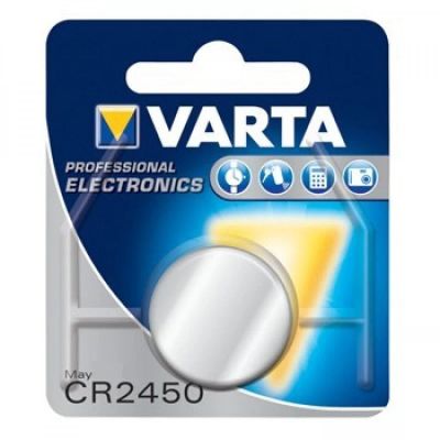 Лот: 5022022. Фото: 1. Батарейка VARTA CR2450 11384. Батарейки, аккумуляторы, элементы питания