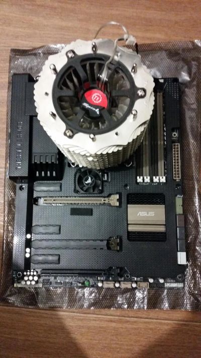 Лот: 7004638. Фото: 1. Процессор I7-3770+ мать ASUS Sibertooth... Процессоры
