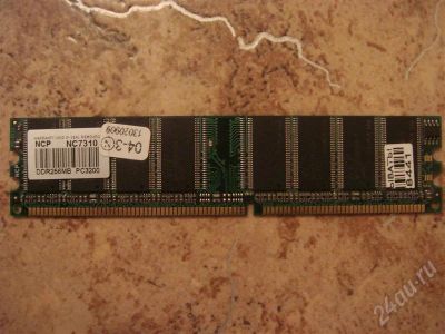 Лот: 578373. Фото: 1. Оперативная память DDR 256 PC3200. Оперативная память