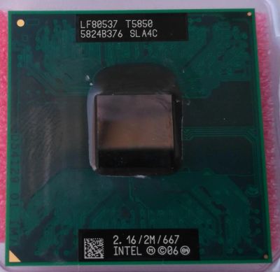 Лот: 9091572. Фото: 1. Процессор Intel Core 2 Duo T5850... Процессоры