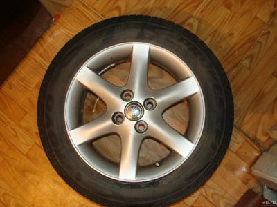 Лот: 13335504. Фото: 1. Продам диски Toyota r15 4*10 DIA... Шины на дисках