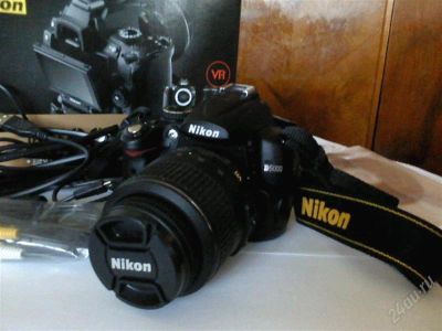 Лот: 1128113. Фото: 1. Nikon D5000 Kit 18-55 VR + карта... Цифровые зеркальные