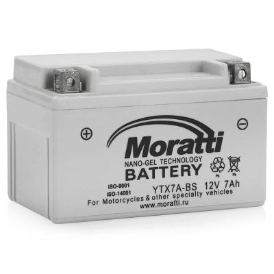 Лот: 8215038. Фото: 1. Аккумулятор Gel Moratti 7 а/ч... Аккумуляторы