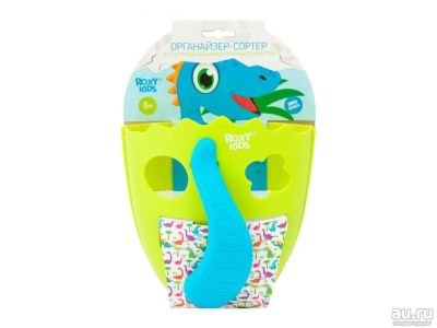 Лот: 10088755. Фото: 1. Органайзер-сортер DINO для игрушек... Игрушки для купания