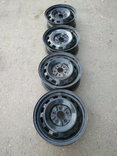 Лот: 12493493. Фото: 1. Диски штампованные r14 5x100. Диски