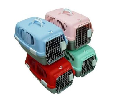 Лот: 2925261. Фото: 1. Переноска Pet carrier металл дверь... Домики, переноски, клетки, когтеточки