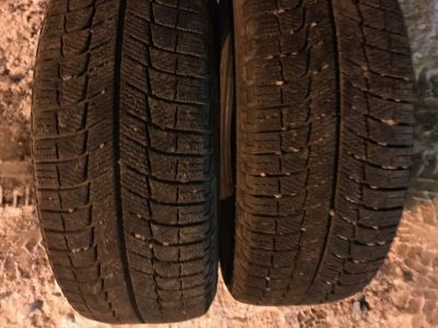 Лот: 13073317. Фото: 1. Пара Michelin 205/55 r16 липучка. Шины