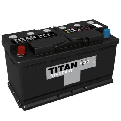 Лот: 25616114. Фото: 1. Автомобильный аккумулятор Titan... Аккумуляторы