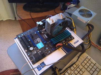 Лот: 20257371. Фото: 1. Комплект i5 4690K + Мат.плата... Комплекты запчастей