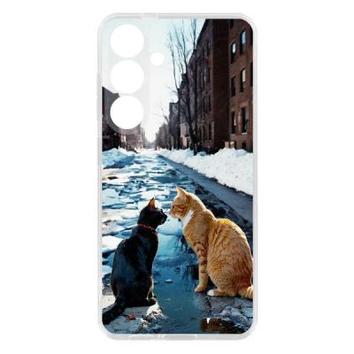 Лот: 25134953. Фото: 1. Чехол Krutoff Clear Case "Мартовские... Чехлы, бамперы