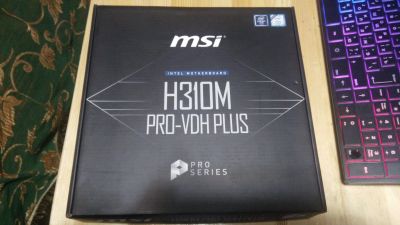 Лот: 15270236. Фото: 1. MSI H310M PRO-VDH PLUS неспешная... Материнские платы