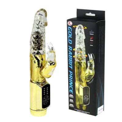 Лот: 4750460. Фото: 1. Вибратор Gold Rabbit Prince. Имитаторы