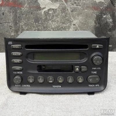 Лот: 13522304. Фото: 1. Штатная магнитола Toyota Funcargo. Автомагнитолы