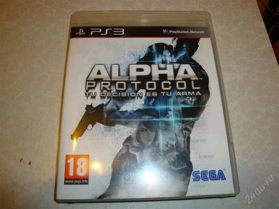 Лот: 10625641. Фото: 1. Alpha Protocol PS3. Игры для консолей