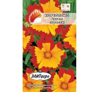 Лот: 11025149. Фото: 1. Кореопсис Ангел Страсти 0,1гр... Садовые цветы